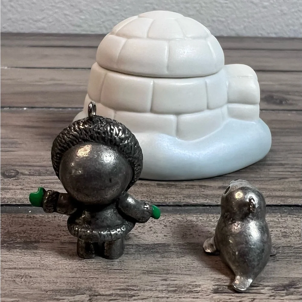 Hallmark *New* 2000 “Frosty Friends” 3 piece‎ Christmas Ornament set~collectible